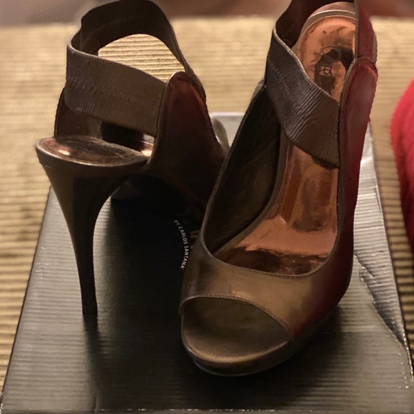 Bronze platform heel - Picture 3 of 4